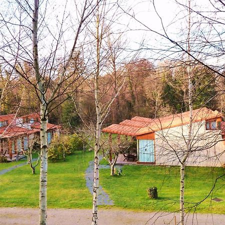 Bungalow Camping Los Manzanos Santa Cruz de Oleiros Exterior foto