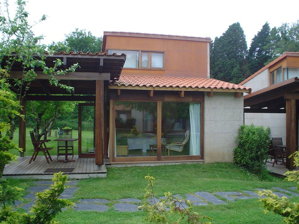 Bungalow Camping Los Manzanos Santa Cruz de Oleiros Zimmer foto