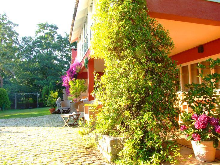 Bungalow Camping Los Manzanos Santa Cruz de Oleiros Exterior foto